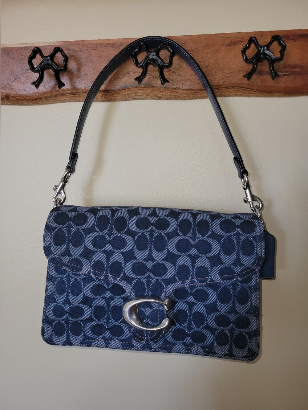 *NWT* Coach Denim Tabby Shoulder Bag